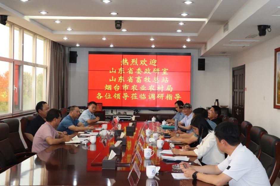 【调延卓山东省委政研室二级调研员王臻一行莅临优德88股份调研领导